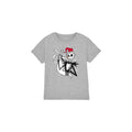 Sport Heather - Front - The Nightmare Before Christmas Childrens-Kids Jack Skellington T-Shirt