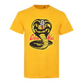 Gold - Front - Cobra Kai Mens Logo T-Shirt
