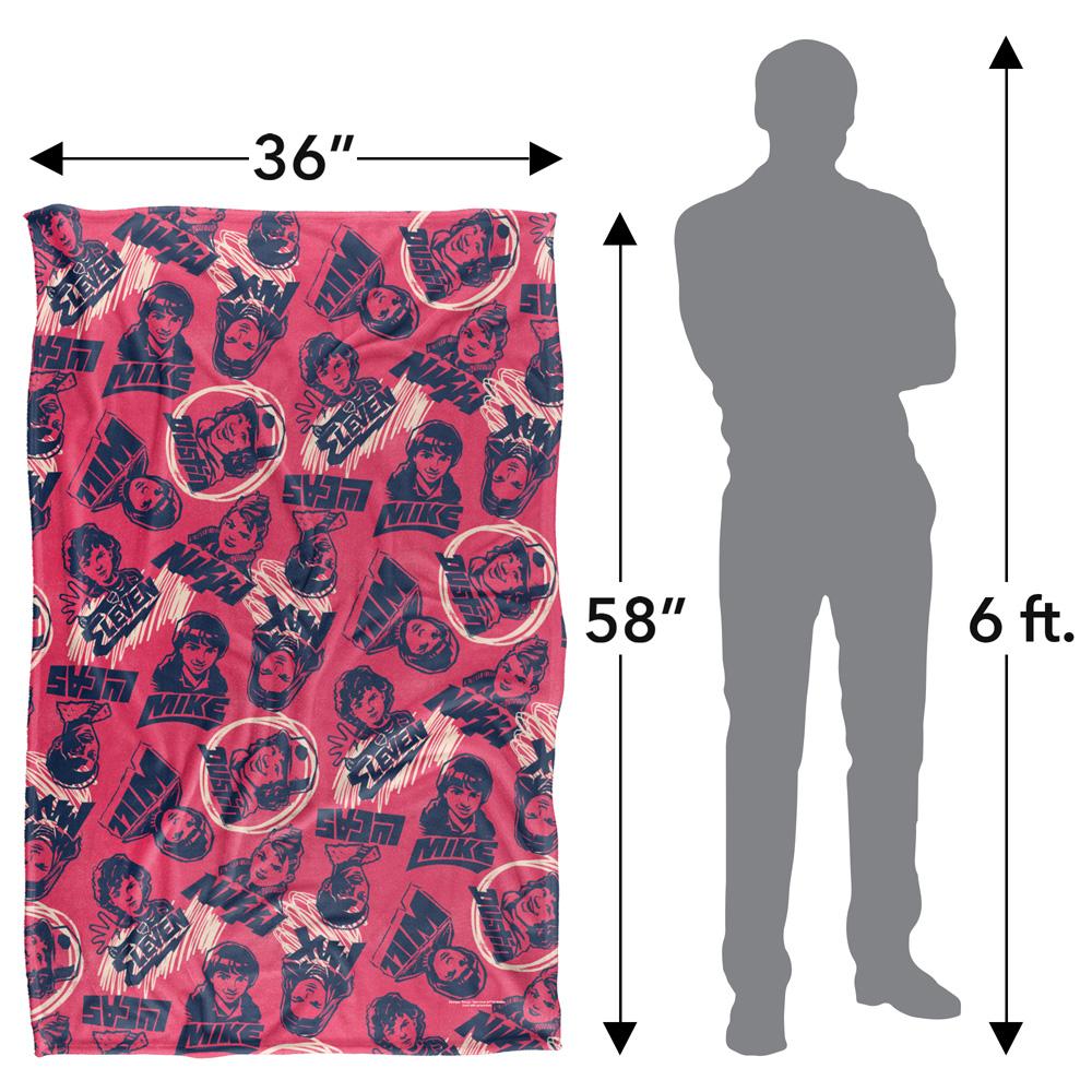 Multicoloured - Lifestyle - Stranger Things: Tales from ´85 Friends All-Over Print Blanket