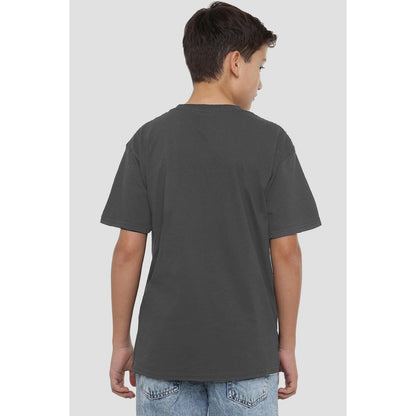Charcoal - Back - Disney Childrens-Kids Mickey Mouse Friends T-Shirt