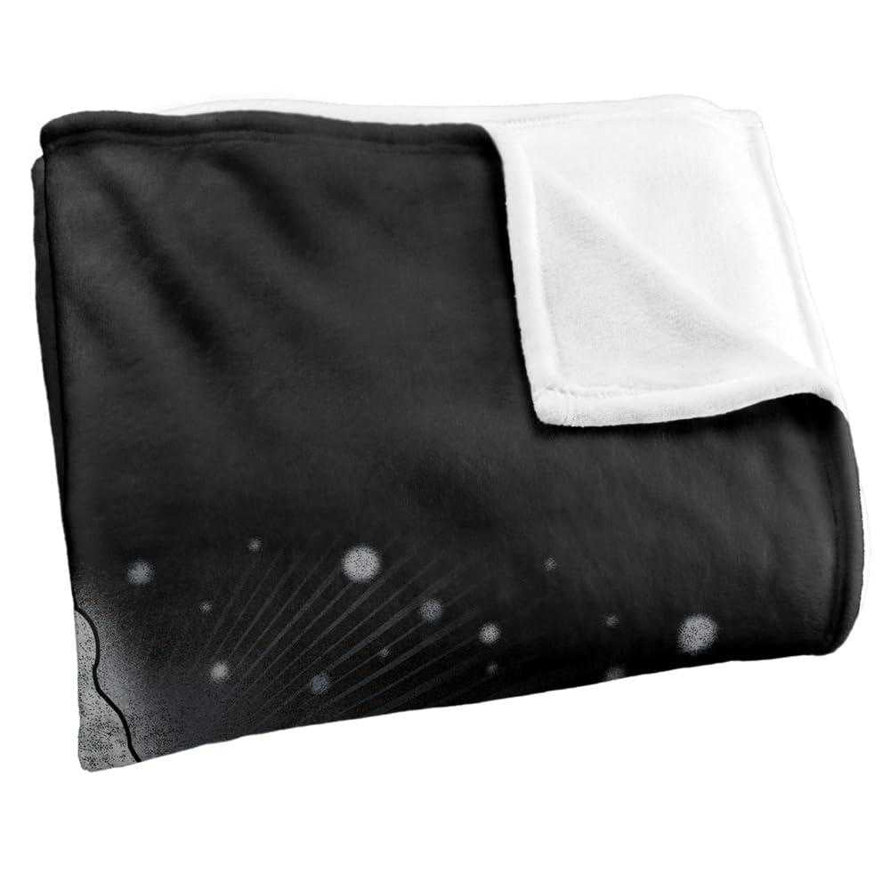Black-White - Side - Harry Potter Hedwig Snow Soft Touch Blanket