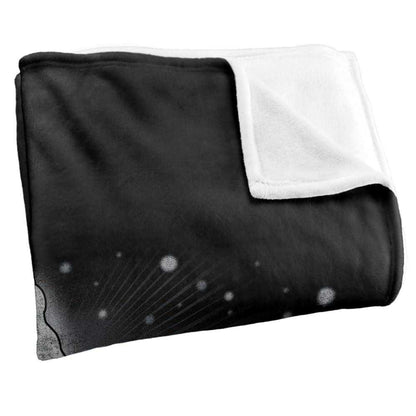 Black-White - Side - Harry Potter Hedwig Snow Soft Touch Blanket