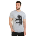 Grey Marl - Side - Star Wars Mens Trooper Mask T-Shirt