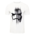 White - Front - Star Wars Mens Trooper Mask T-Shirt