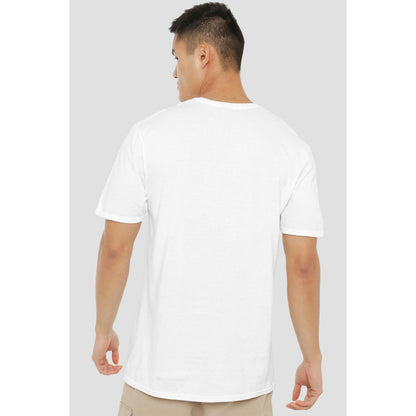 White - Side - Disney Mens Les Alpes Mickey Mouse T-Shirt