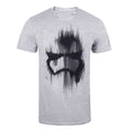 Grey Marl - Front - Star Wars Mens Trooper Mask T-Shirt