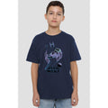 Navy - Back - Star Wars Childrens-Kids Death Star Defenders T-Shirt