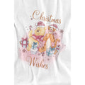White - Lifestyle - Winnie the Pooh Childrens-Kids Christmas Wishes Pooh Tigger Piglet T-Shirt