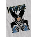 Sport Heather - Lifestyle - Marvel Childrens-Kids X-Men Wolverine Action Shot T-Shirt