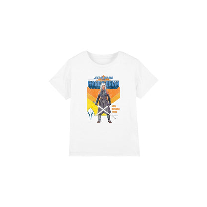 White - Front - Star Wars Childrens-Kids Jedi Ahsoka T-Shirt