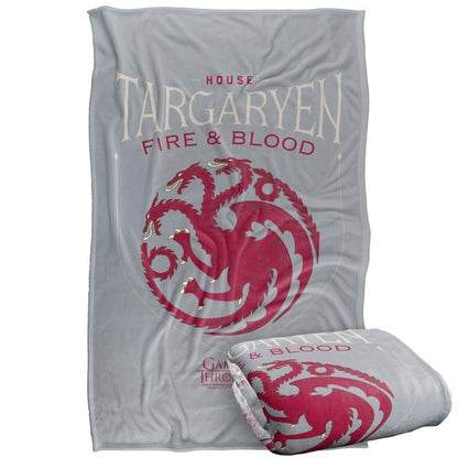 Multicoloured - Back - Game Of Thrones House Targaryen Sigil Blanket