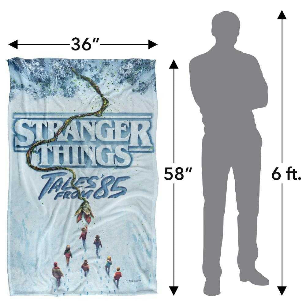 Blue - Lifestyle - Stranger Things: Tales from ´85 Snow Blanket