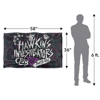 Multicoloured - Lifestyle - Stranger Things: Tales from ´85 Hic Scribble Soft Touch Blanket