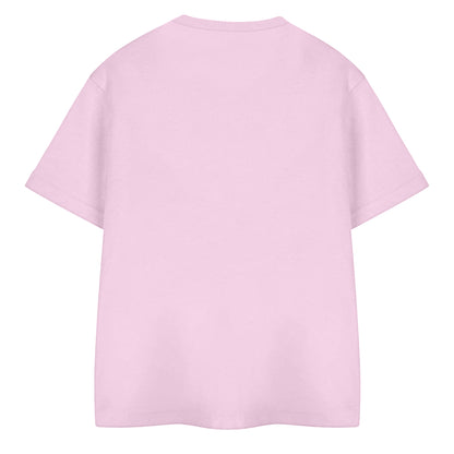 Pink - Back - Star Wars: The Mandalorian Childrens-Kids Cutest In The Galaxy Grogu T-Shirt