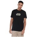 Black - Back - Star Wars Mens Empire Strikes Back T-Shirt
