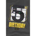 Charcoal - Lifestyle - Star Wars Childrens-Kids Darth Vader Space 5th Birthday T-Shirt