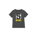 Charcoal - Front - Star Wars Childrens-Kids Darth Vader Space 5th Birthday T-Shirt