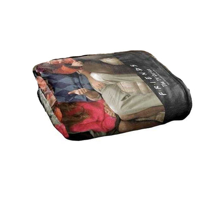 Multicoloured - Back - Friends Throwback Soft Touch Blanket