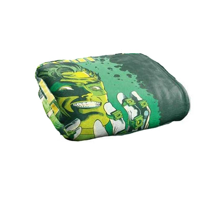 Multicoloured - Back - Justice League Green Lantern Soft Touch Blanket