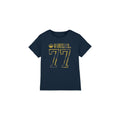 Navy - Front - Star Wars Childrens-Kids Rebel 77 T-Shirt
