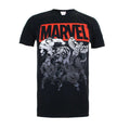 Black - Front - Marvel Mens Collective T-Shirt
