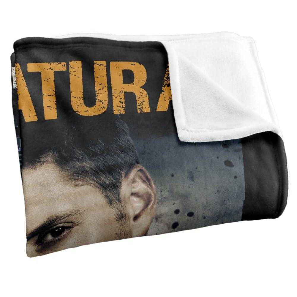 Multicoloured - Side - Supernatural Sam & Dean Poster Blanket