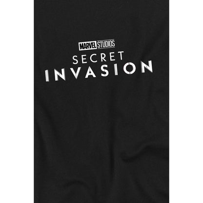 Black - Lifestyle - Marvel Childrens-Kids Secret Invasion Logo T-Shirt