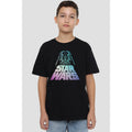 Black - Back - Star Wars Childrens-Kids Vadient T-Shirt