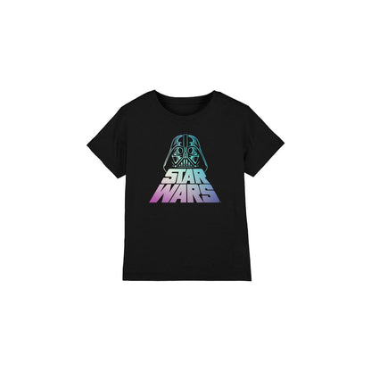 Black - Front - Star Wars Childrens-Kids Vadient T-Shirt