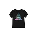 Black - Front - Star Wars Childrens-Kids Vadient T-Shirt