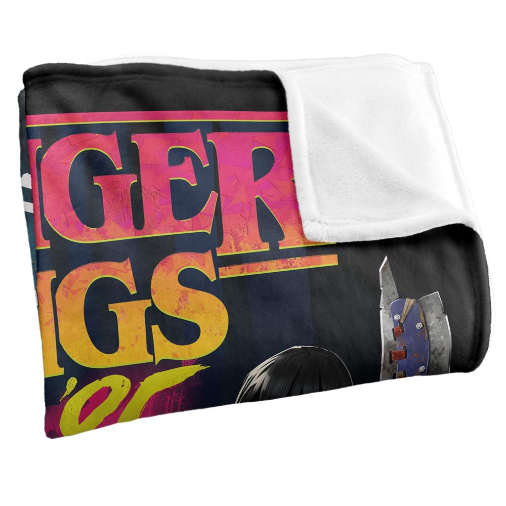 Pink-Green - Side - Stranger Things: Tales from ´85 Hic Poster Blanket