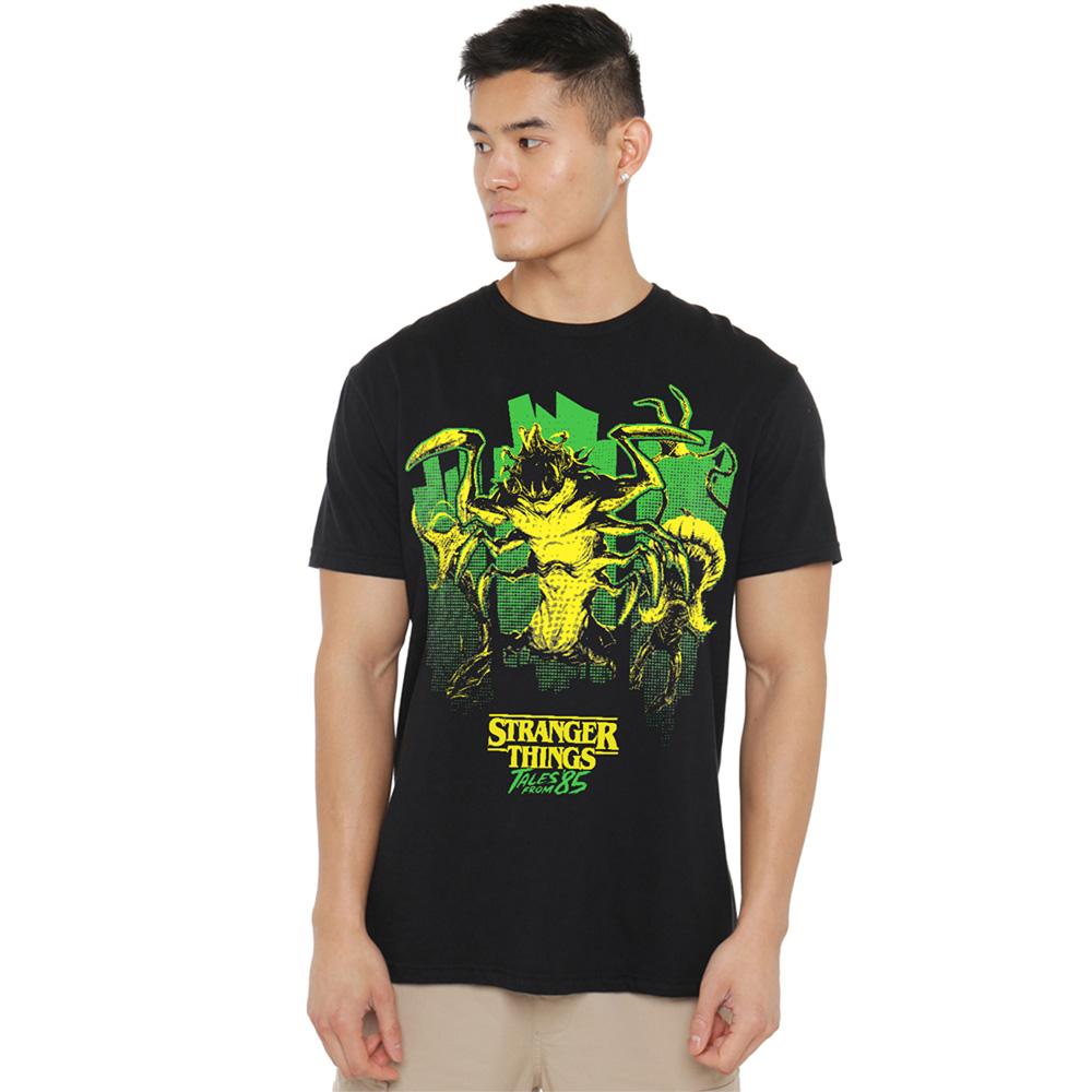 Black - Lifestyle - Stranger Things: Tales from ´85 Unisex Adult Monster Plants T-Shirt