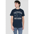 Navy - Back - Star Wars Mens Tie Fighter Squadron T-Shirt