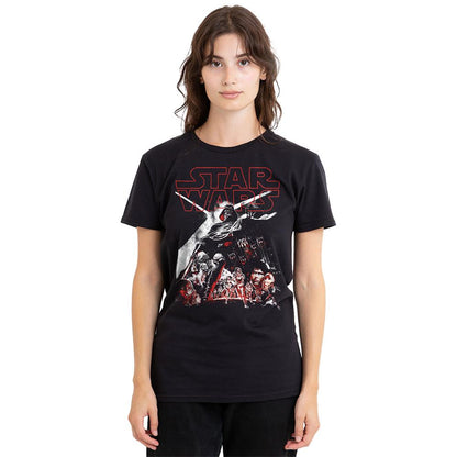 Black - Lifestyle - Star Wars Womens-Ladies Empire Darth Vader T-Shirt