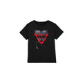 Black - Front - Spider-Man Childrens-Kids Miles Morales Costume T-Shirt