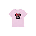 Pink - Front - Disney Childrens-Kids Mama In Ears Minnie Mouse Mothers Day T-Shirt