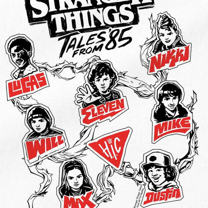 White - Side - Stranger Things: Tales from ´85 Vine Tote Bag