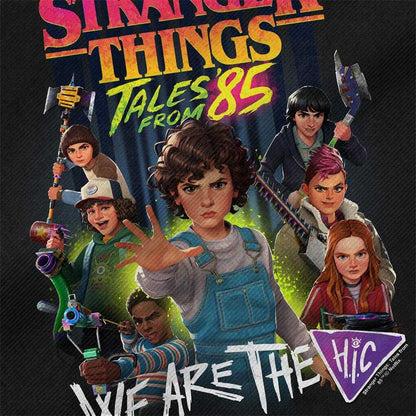 Black - Side - Stranger Things: Tales from ´85 We Are The Hic Poster Tote Bag