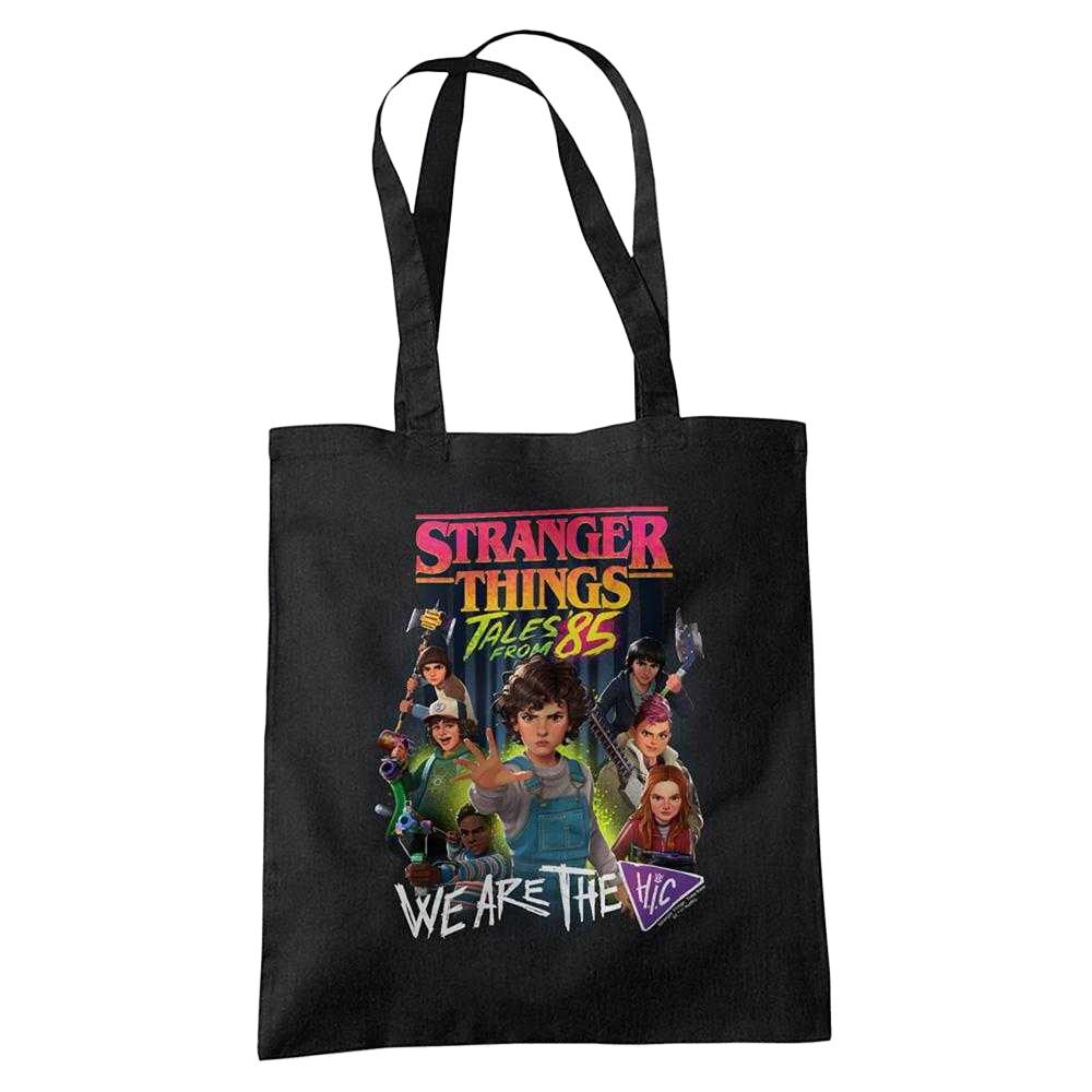 Black - Front - Stranger Things: Tales from ´85 We Are The Hic Poster Tote Bag