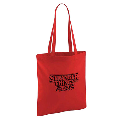 Red - Back - Stranger Things: Tales from ´85 Sketch Logo Tote Bag