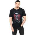 Black-Grey-Red - Side - The Joker Mens Despair T-Shirt