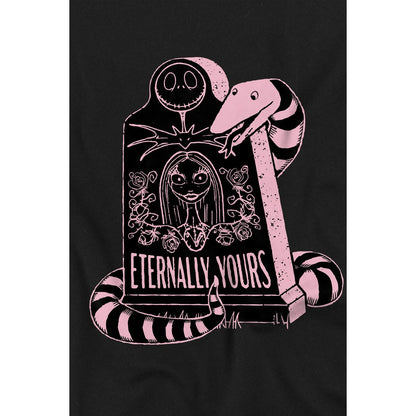 Black - Lifestyle - The Nightmare Before Christmas Mens Eternally Yours Valentine`s Day T-Shirt