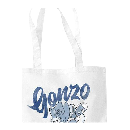 White - Back - The Muppets The Great Flying Gonzo Tote Bag