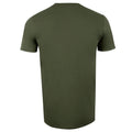 Military Green - Back - The Punisher Mens One Man Army T-Shirt