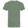 Military Green - Back - Avengers Mens Stencil Logo T-Shirt