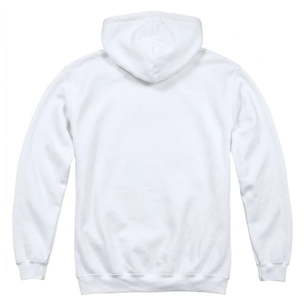 White - Back - Bob Ross Unisex Adult Face Hoodie