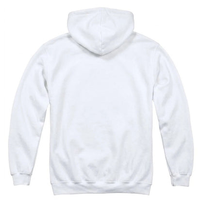 White - Back - Bob Ross Unisex Adult Face Hoodie