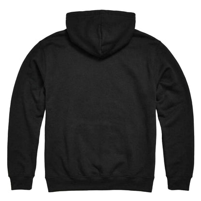 Black - Back - Bob Ross Unisex Adult Happy Little Trees Sun Hoodie