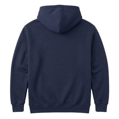 Navy - Back - Bob Ross Childrens-Kids Just Happy Accidents Clouds Hoodie