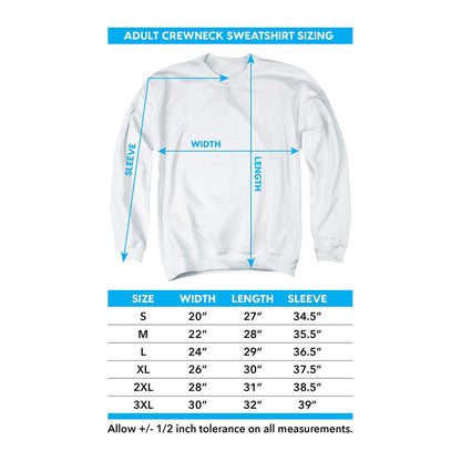White - Lifestyle - The Incredibles Unisex Adult Movie Poster Sweatshirt